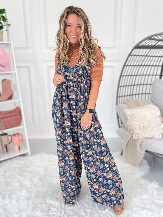 Top Notch Temptation Denim Jumpsuit