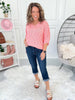 Big Time Blush Knit Top