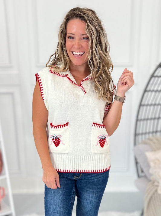 So Very Sweet Knit Top - Final Sale