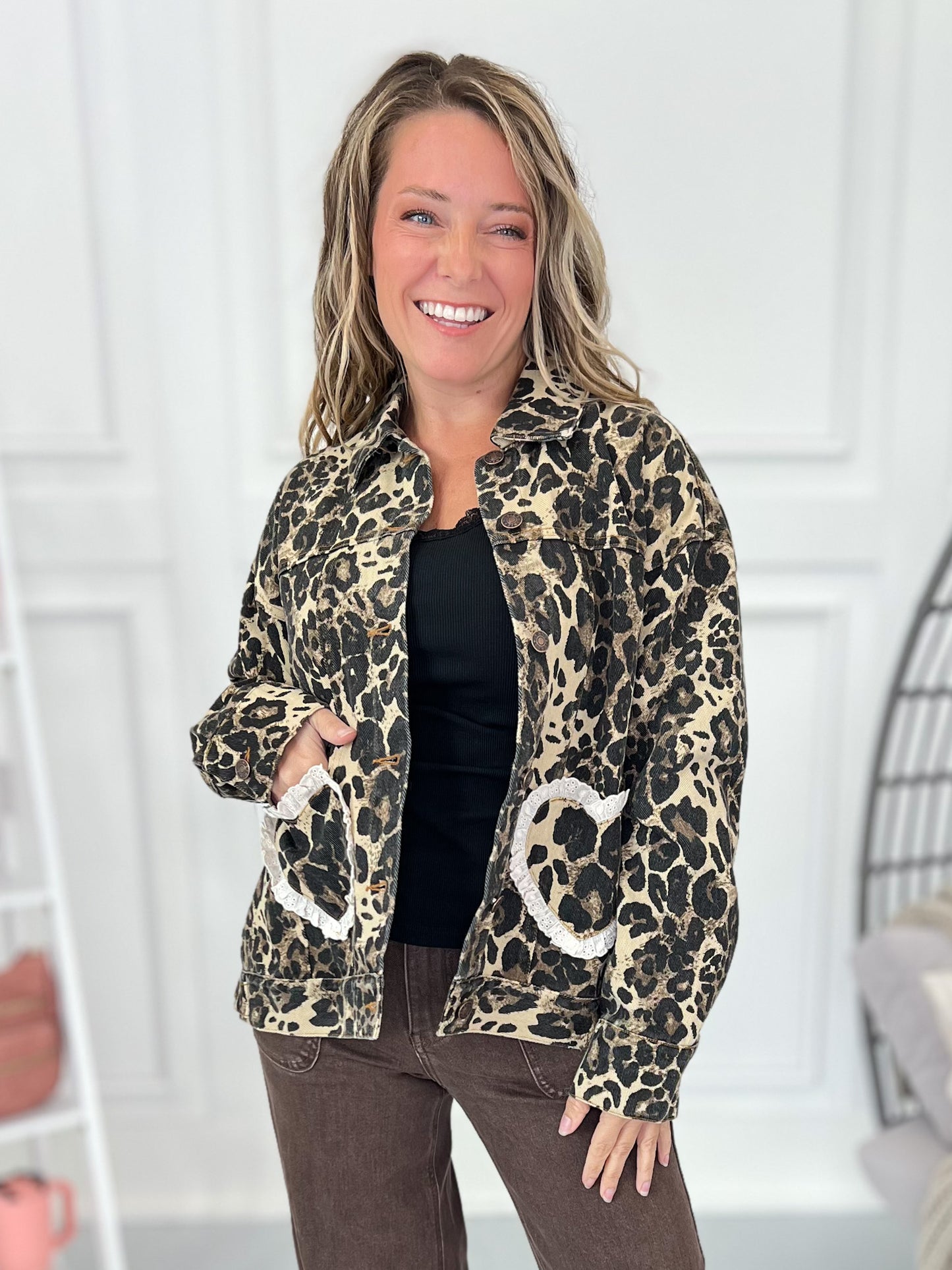 Heart Of The Jungle Denim Jacket