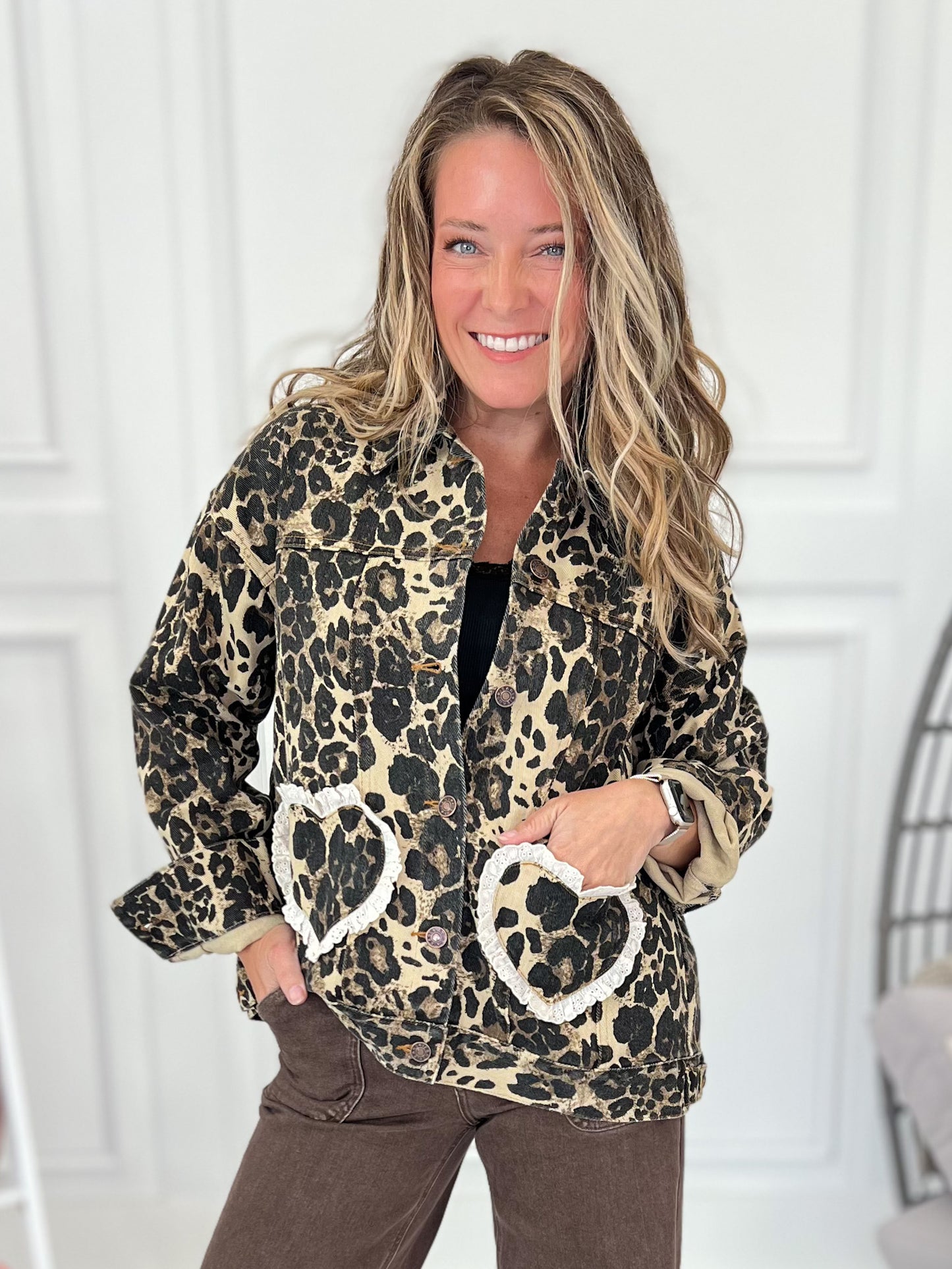 Heart Of The Jungle Denim Jacket