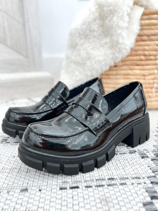 Corky's Keeper Loafer - Black Patent