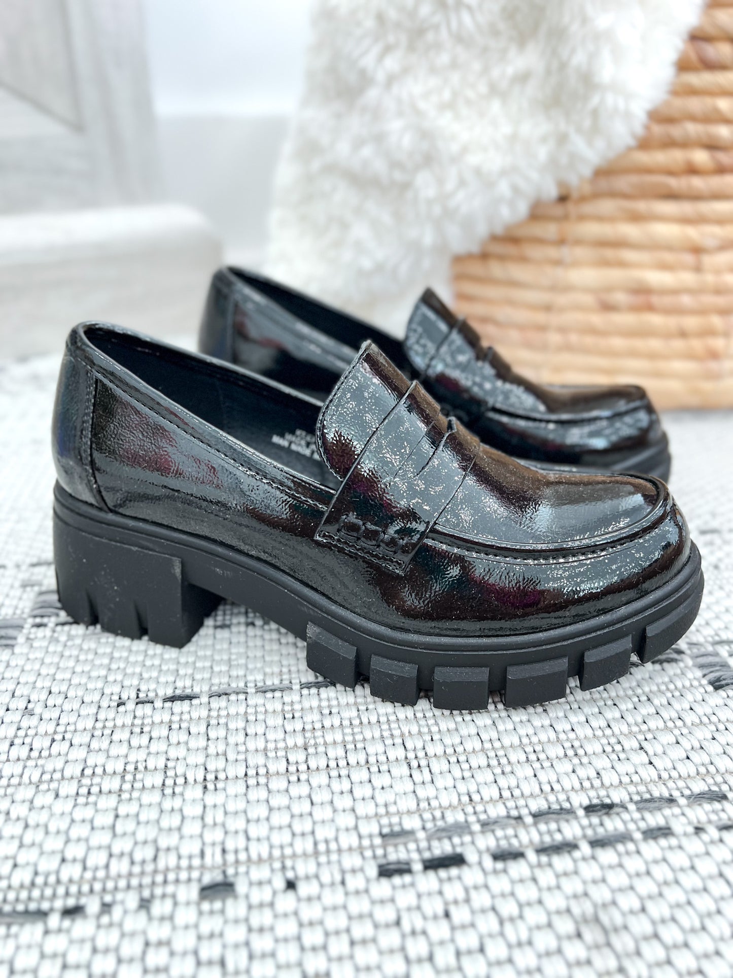 Corky's Keeper Loafer - Black Patent