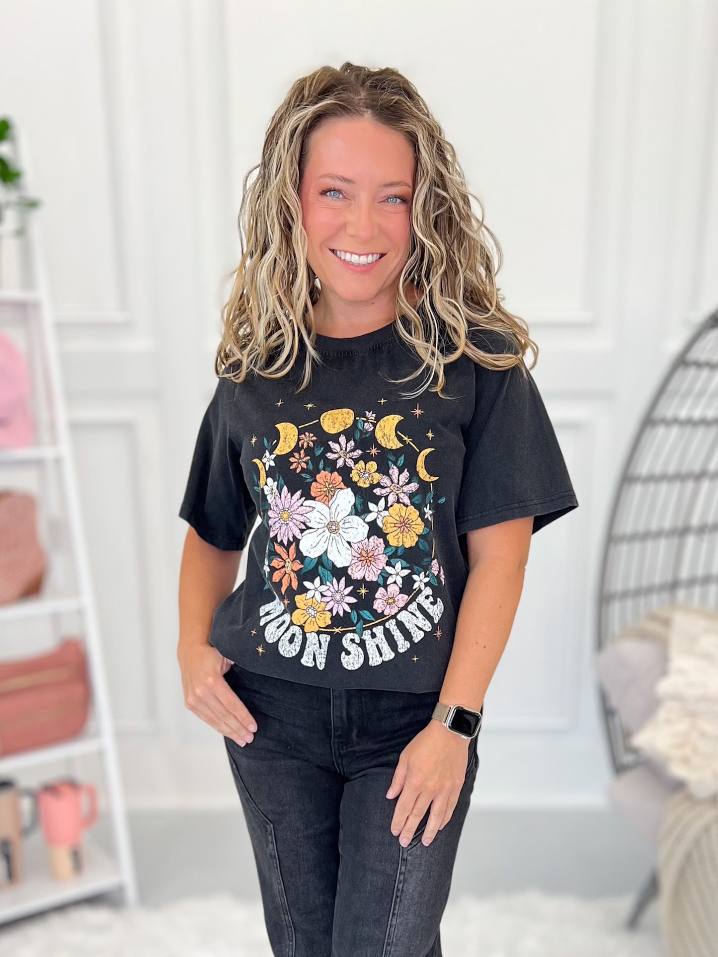 Moon Shine Graphic Tee