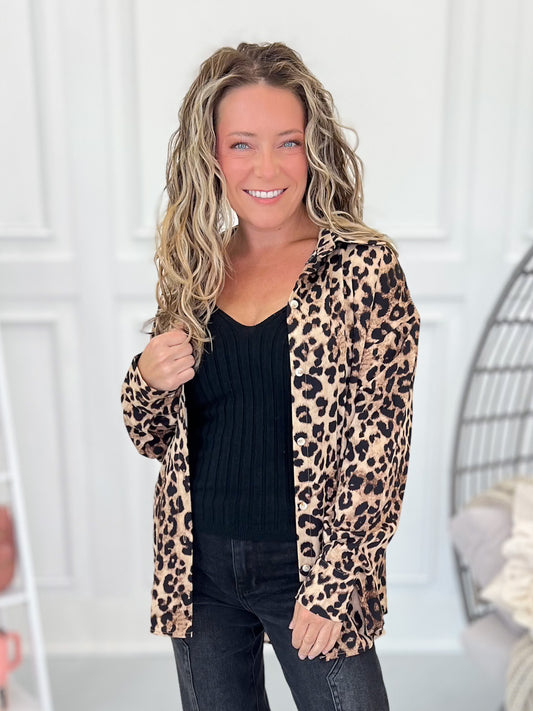 Got A Good Look Button Up Top