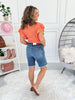 Stay Awhile - Judy Blue Bermuda Shorts