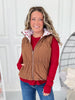 Just Like That Reversible Puffer Vest