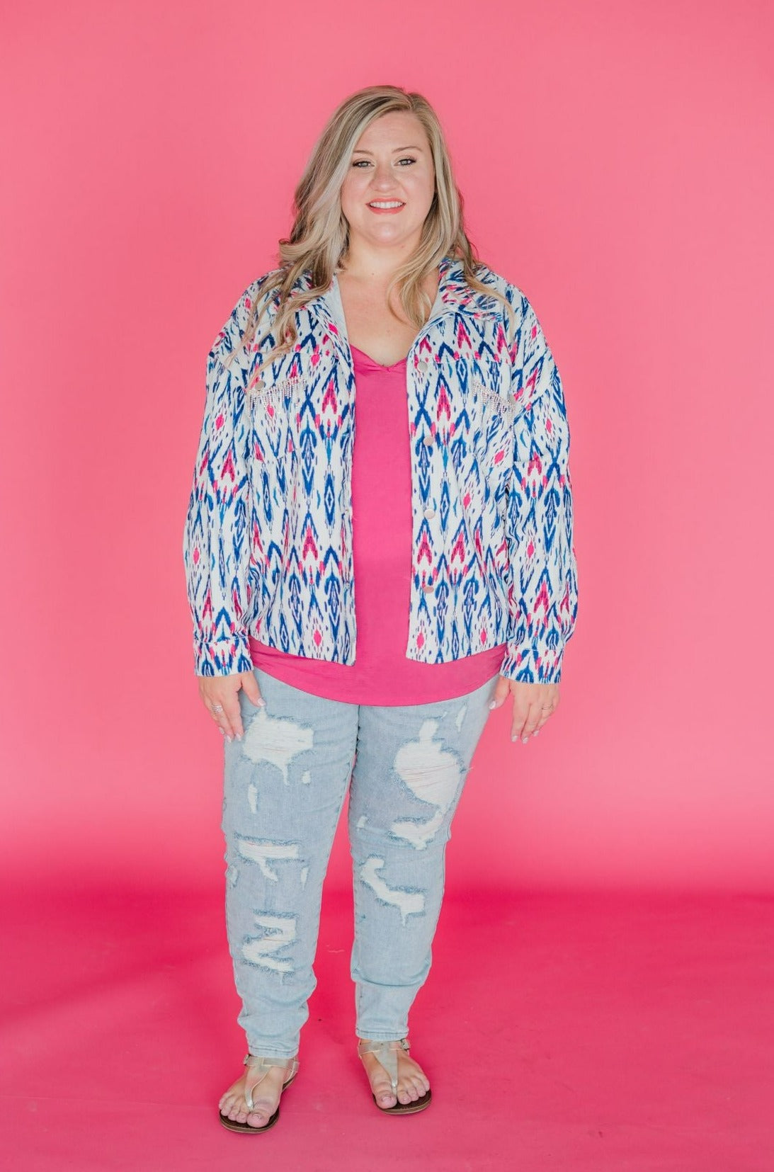 Magic In The Middle - Judy Blue Destroyed Tummy Control Skinny Jean