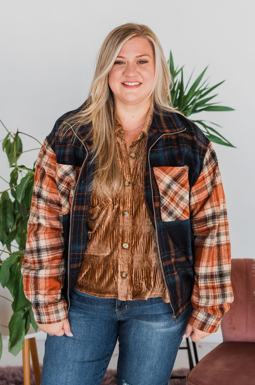 This Feels Natural Zip-up Jacket