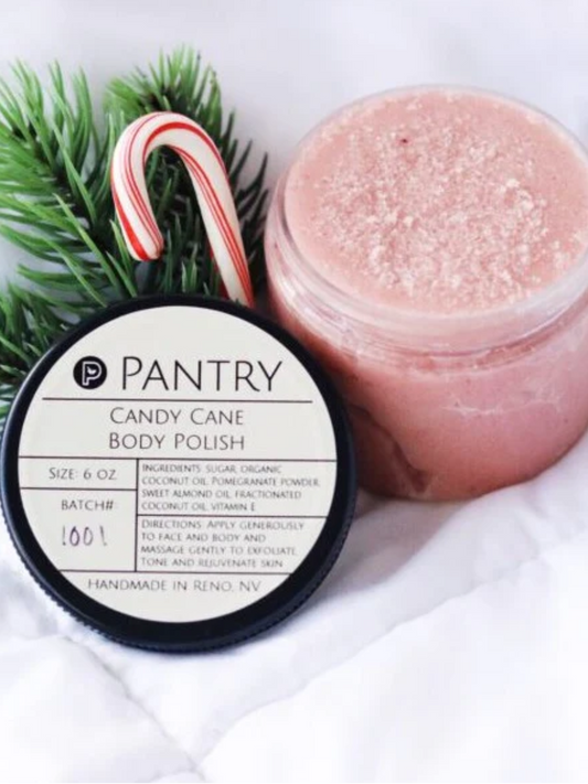 Candy Cane All Natural Face + Body Polish/Scrub