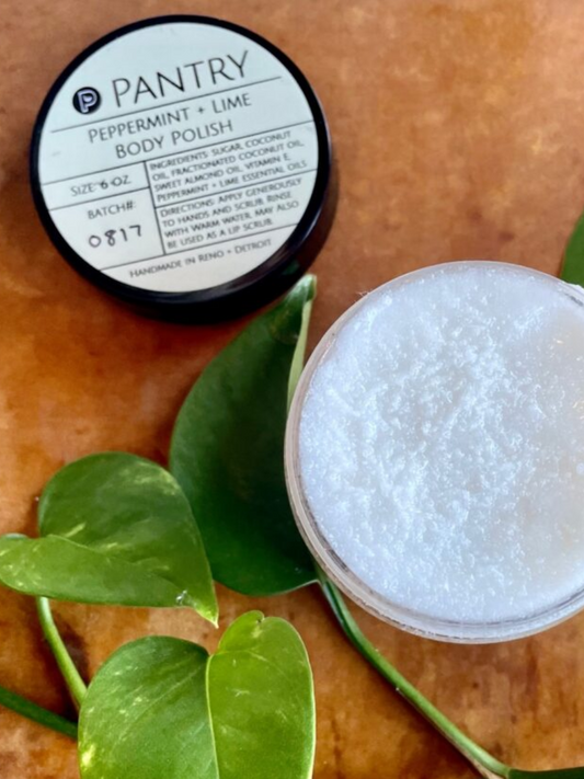 Peppermint + Lime Body Polish/Scrub
