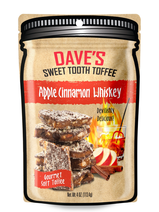 Dave's Sweet Tooth Toffee - Apple Cinnamon Whiskey