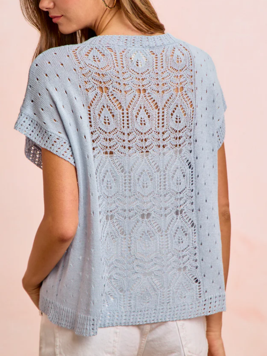 Whispering Breeze Knit Top