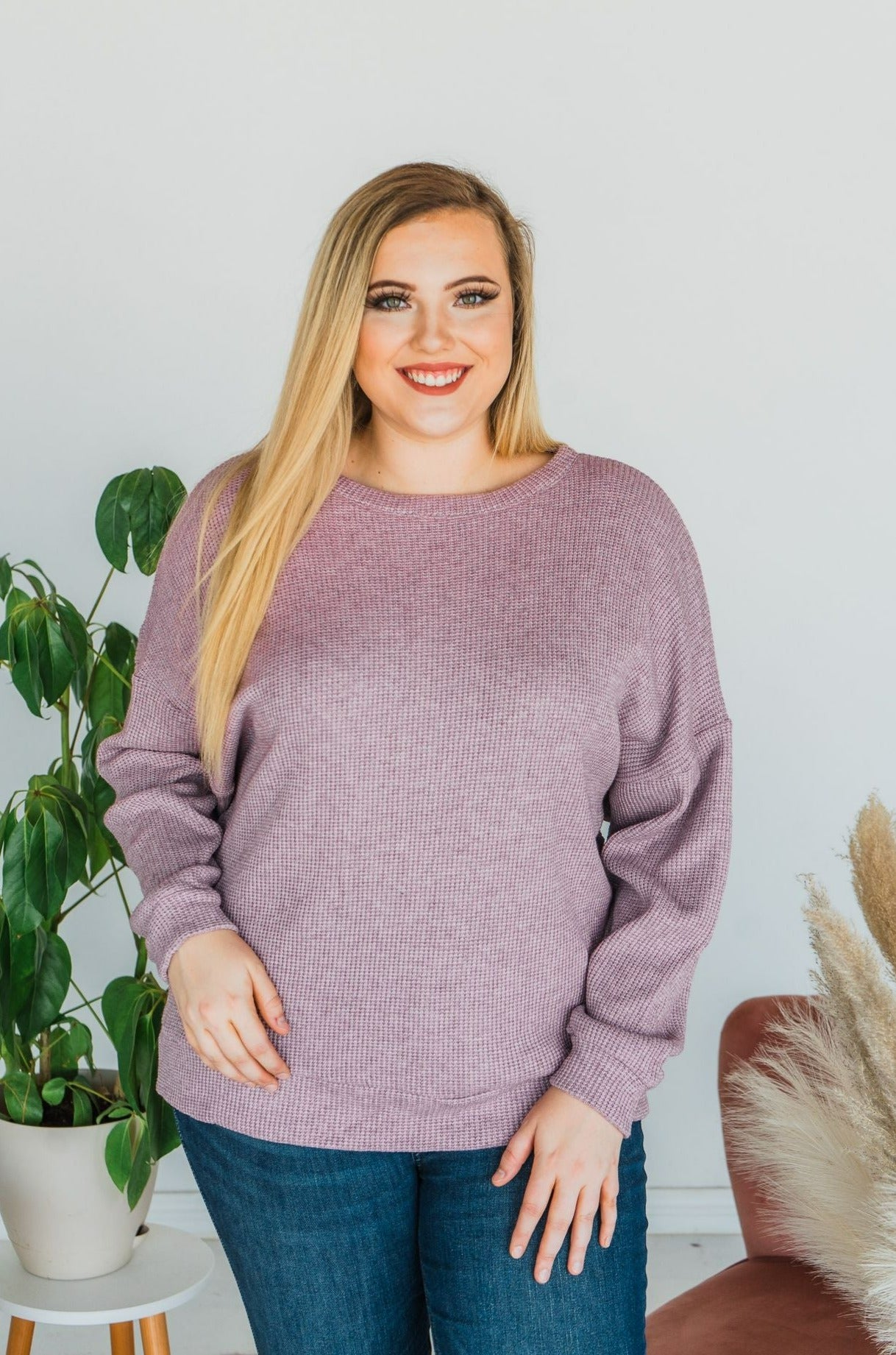 Basic Ribbed Long Sleeve Top