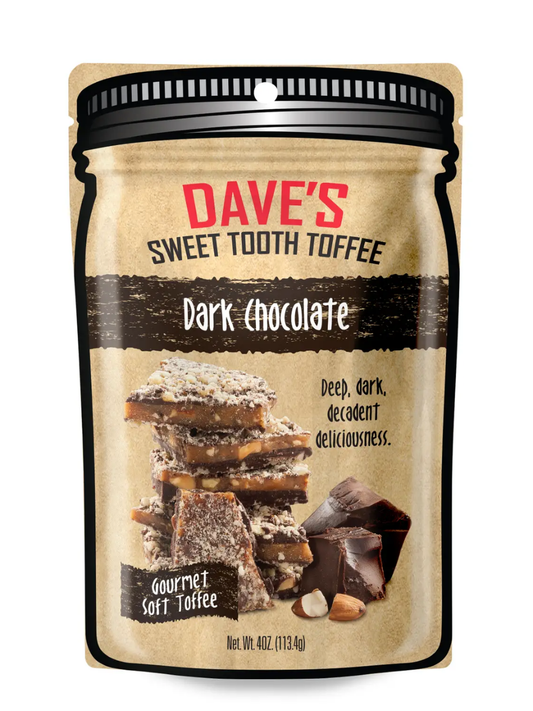 Dave's Sweet Tooth Toffee - Dark Chocolate