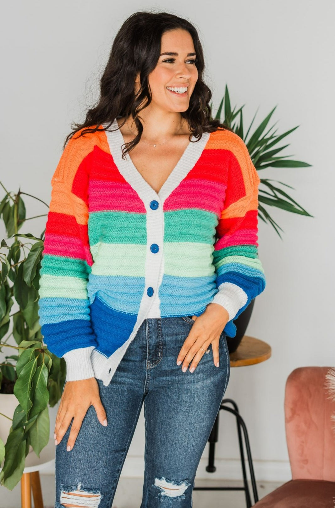 All Sorts Of Color Sweater