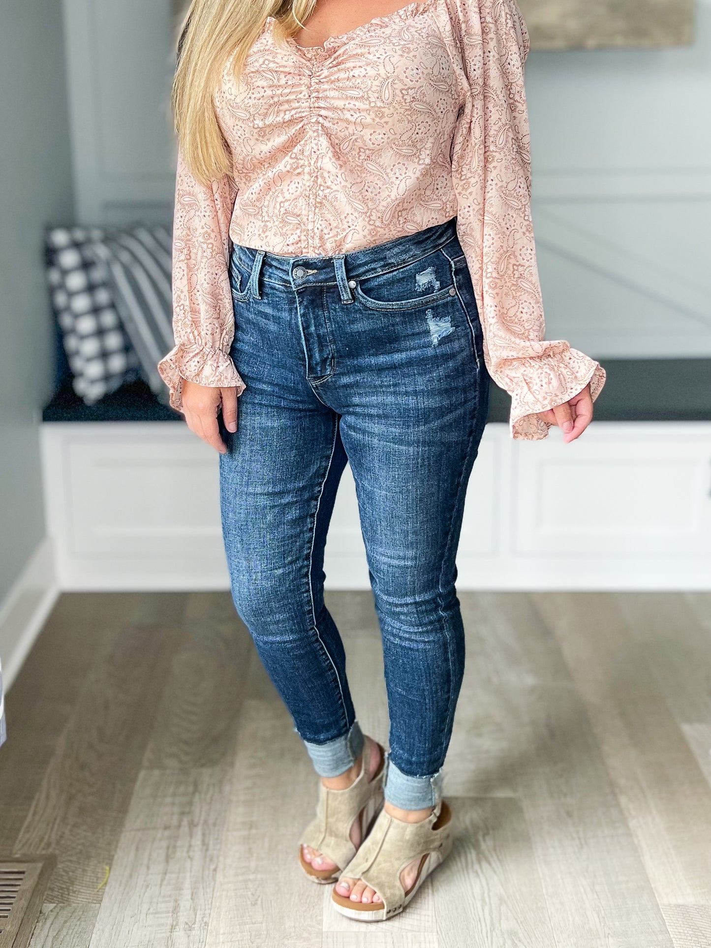 Picture Perfect - Judy Blue Tummy Control Skinny Jeans