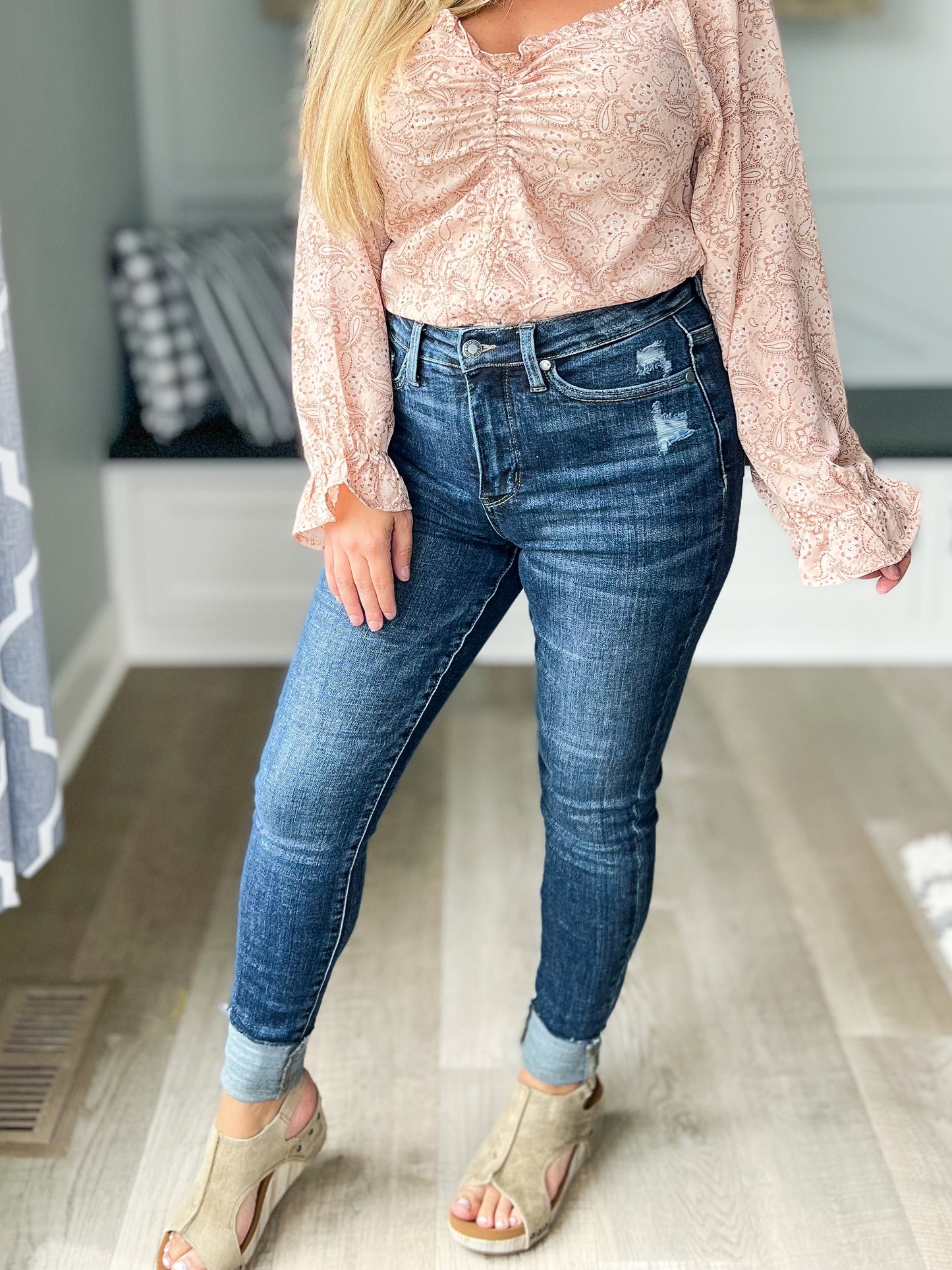 Picture Perfect - Judy Blue Tummy Control Skinny Jeans