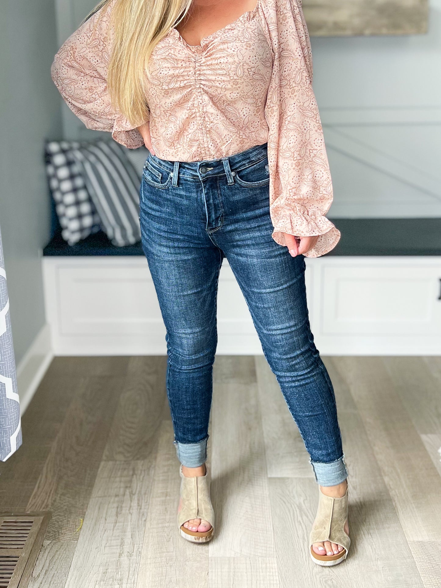 Picture Perfect - Judy Blue Tummy Control Skinny Jeans