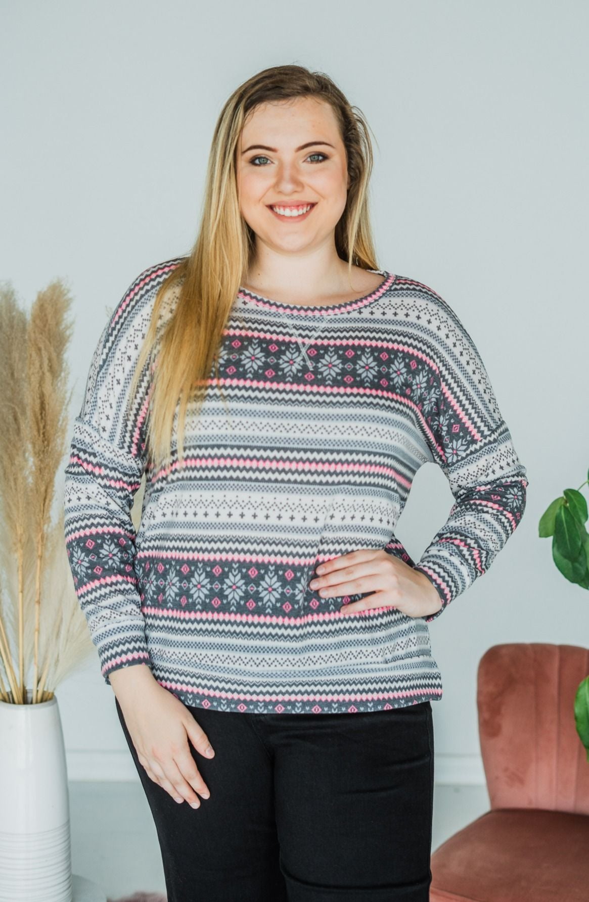 Snow Day Sleigh Weekender Top