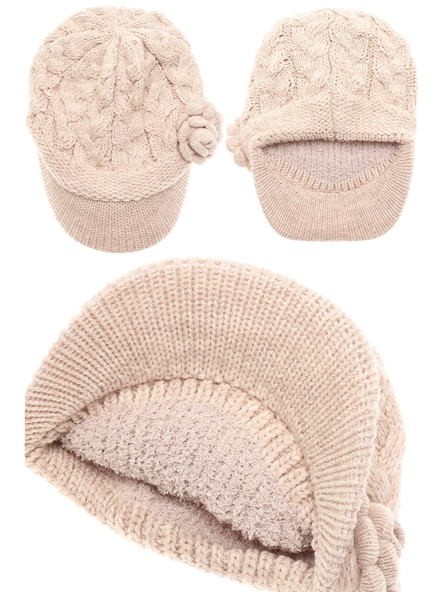 Women's Newsboy Beanie Cap