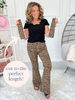 Nine Lives - Judy Blue Leopard Flare Jean
