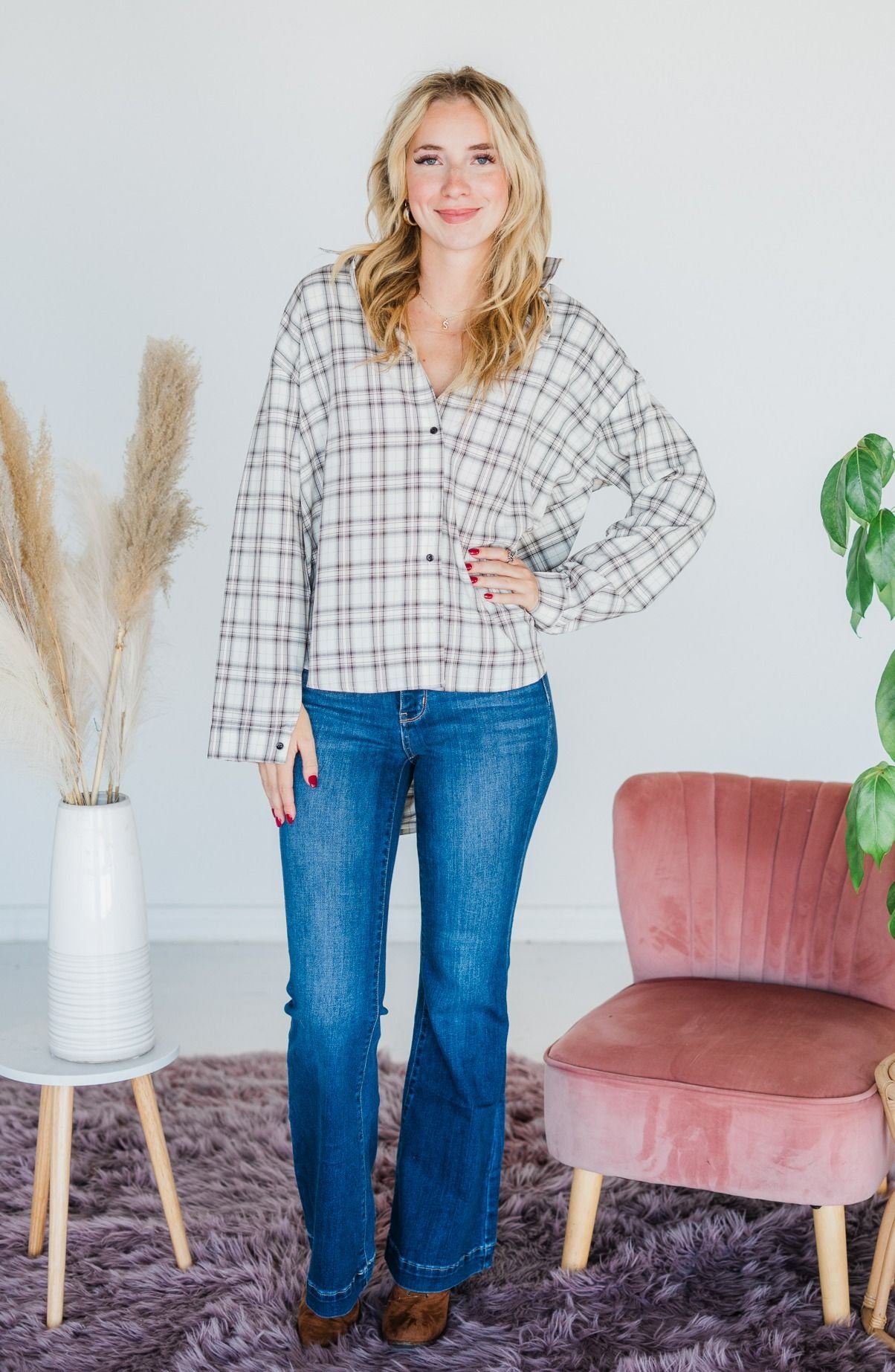 Bar Night Button Up