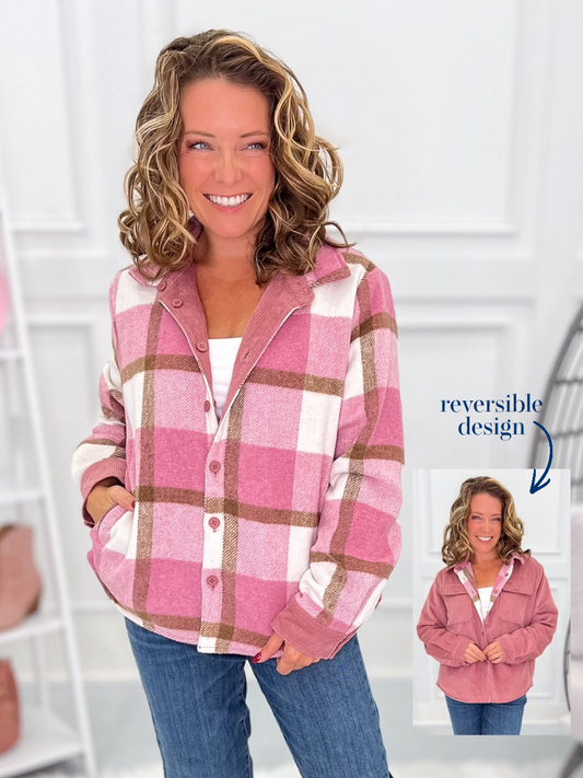 Out Of Town Reversible Shacket