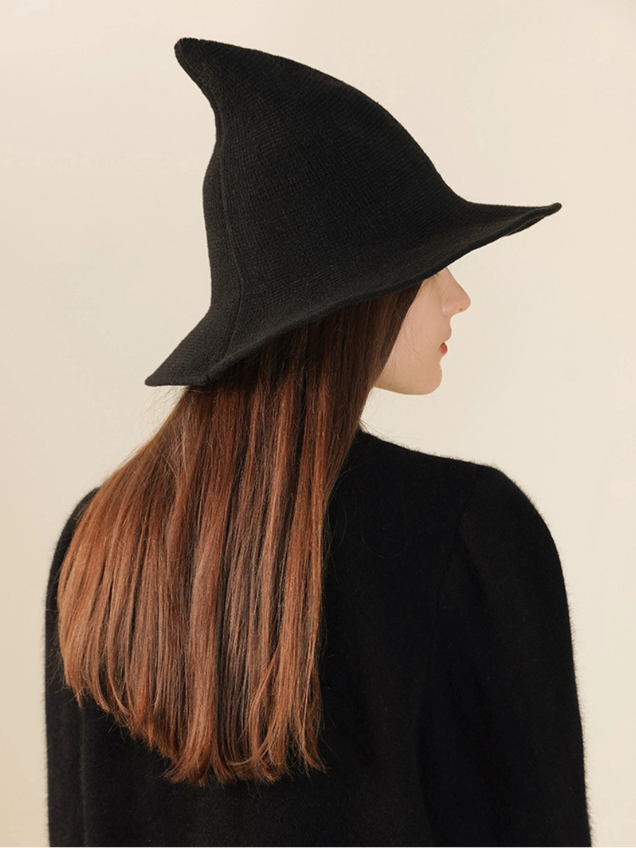 Halloween Knit Witch Hat
