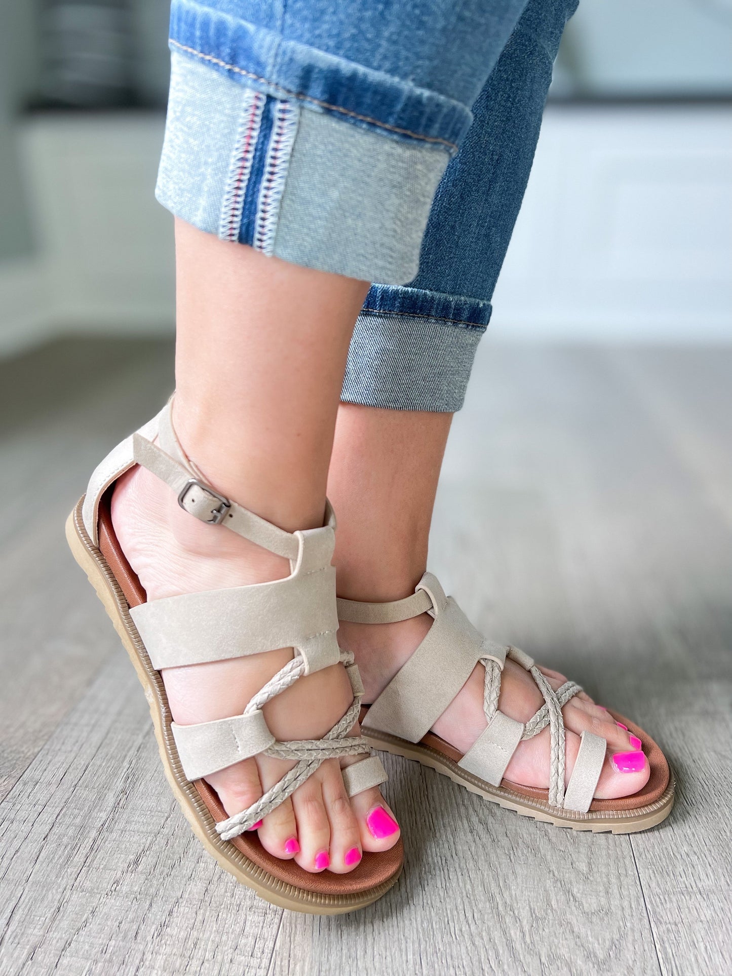 Very G Cleopatra Sandal - Cream