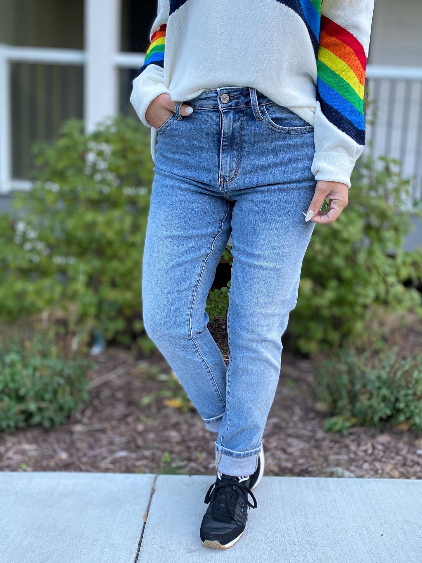 Add To Cart - Judy Blue Hi Waist Boyfriend *Final Sale*