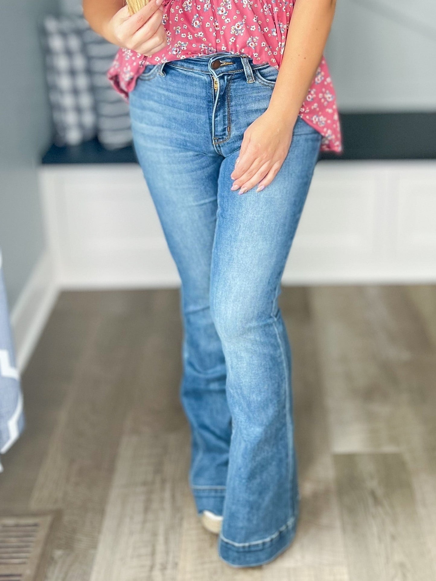 The OG Skater Girl - Judy Blue Trouser Flares