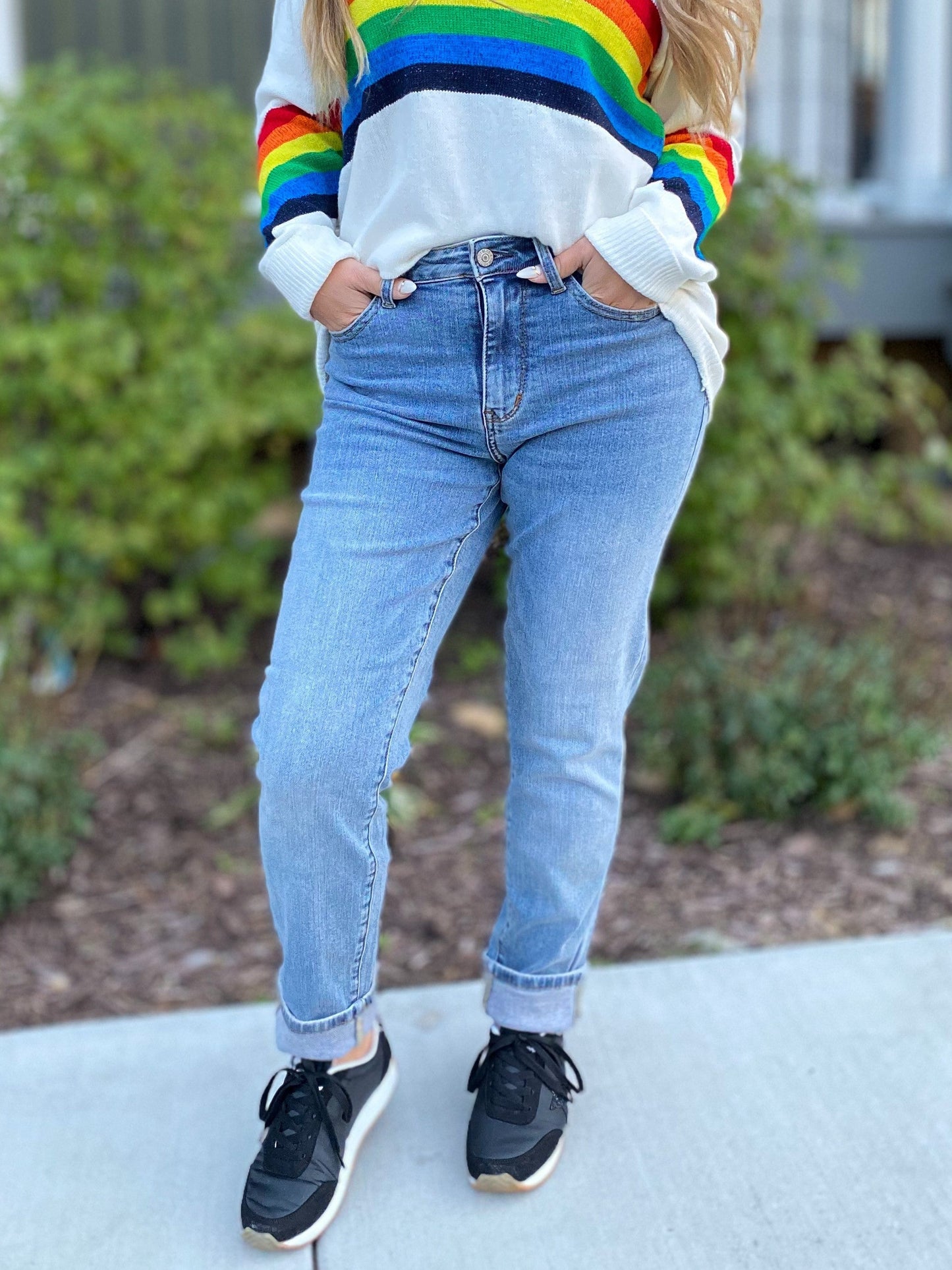 Add To Cart - Judy Blue Hi Waist Boyfriend *Final Sale*