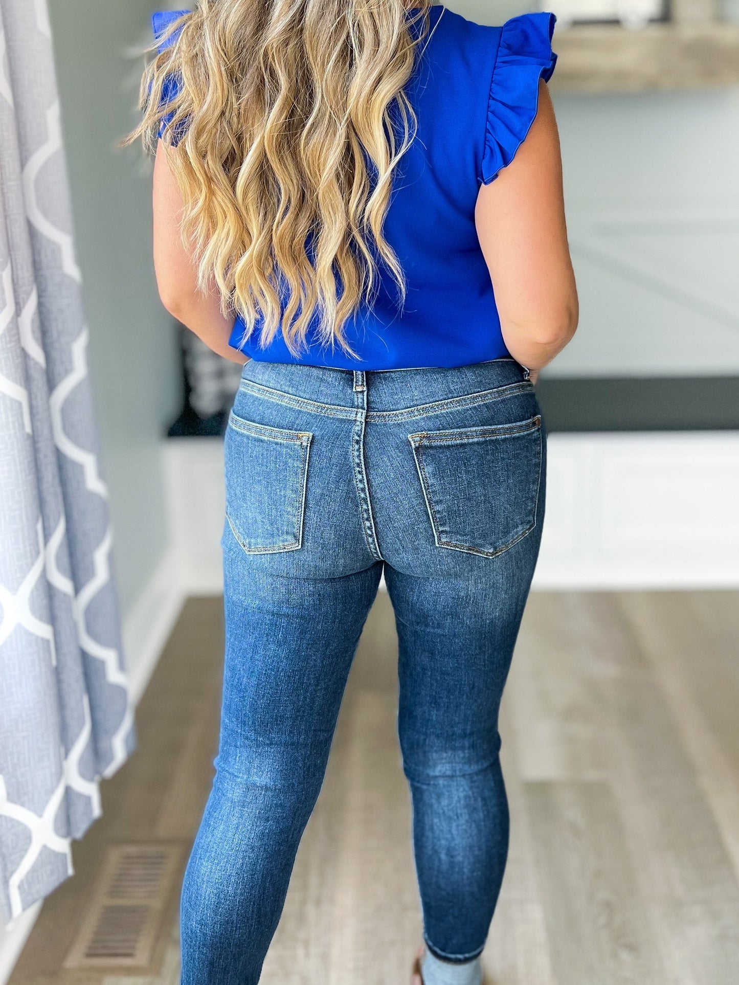 The Queen Of Jeans - Judy Blue Hand Sanded Skinny Jeans
