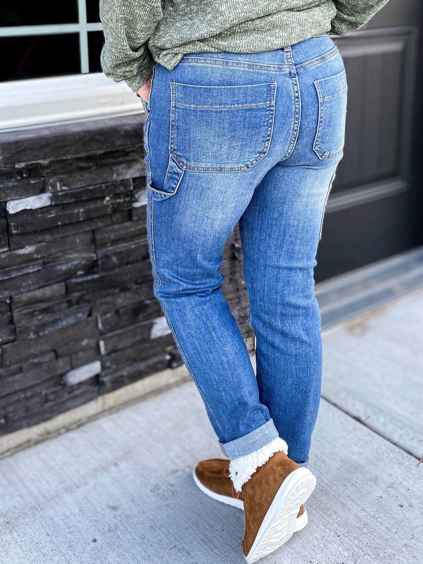 On the Grind Hi-Rise Carpenter Slim Fit *Final Sale*