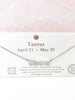 White Gold Dipped Zodiac Sign Necklace  - Final Sale