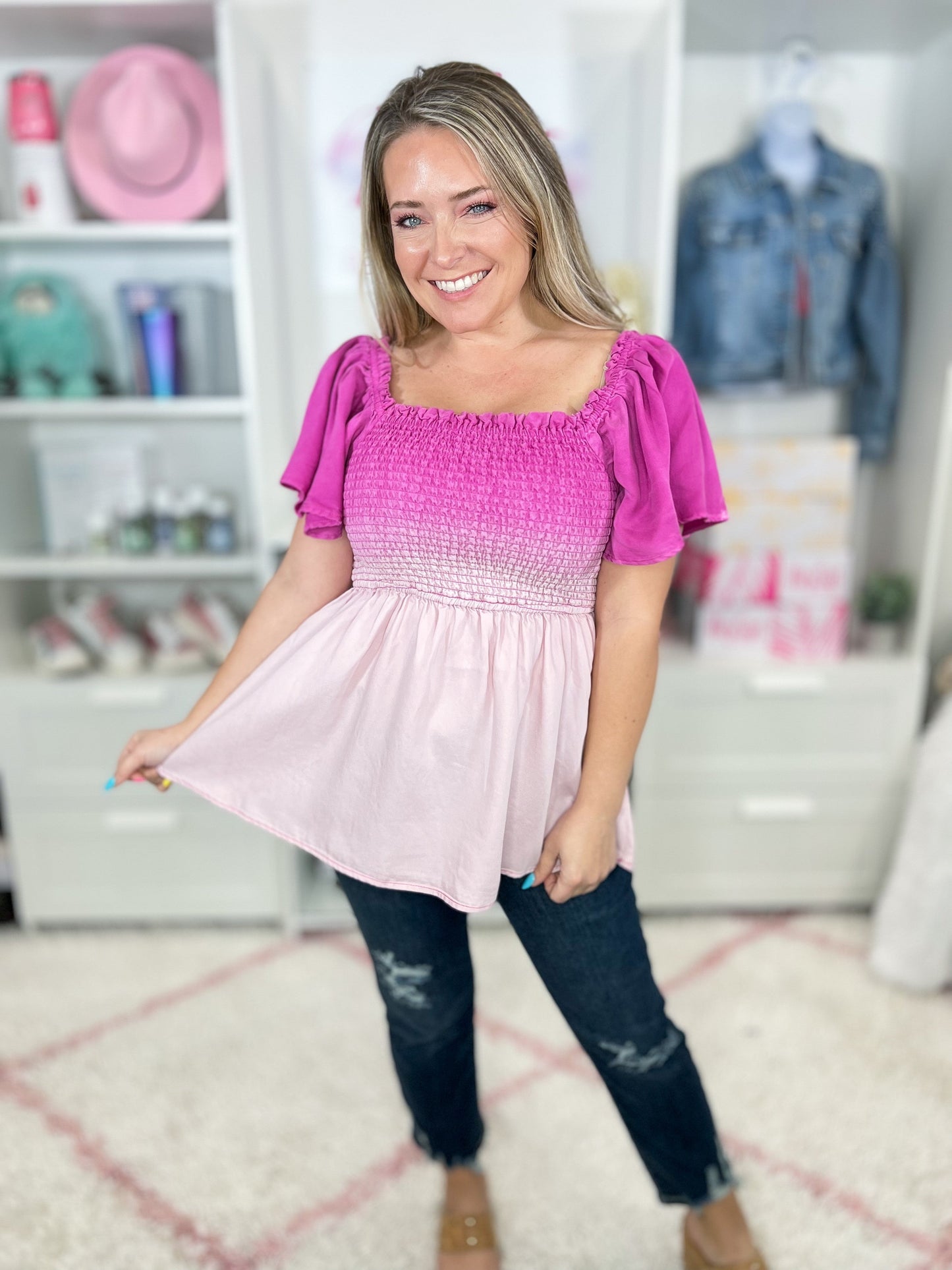 Faded Thoughts Top