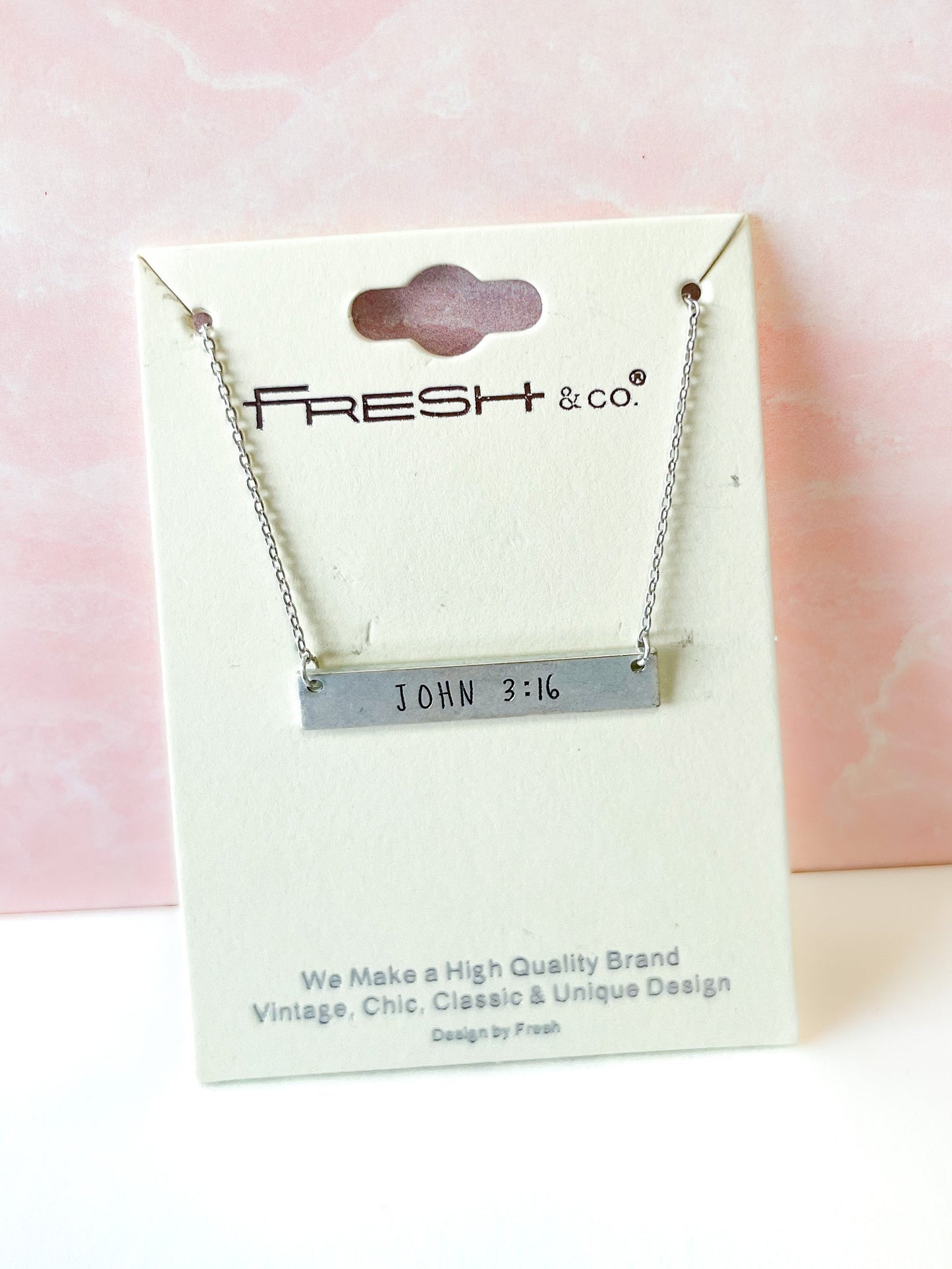 John 3:16 Pendant Necklace