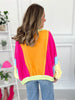 Sherbet Savor Pullover Top - Final Sale