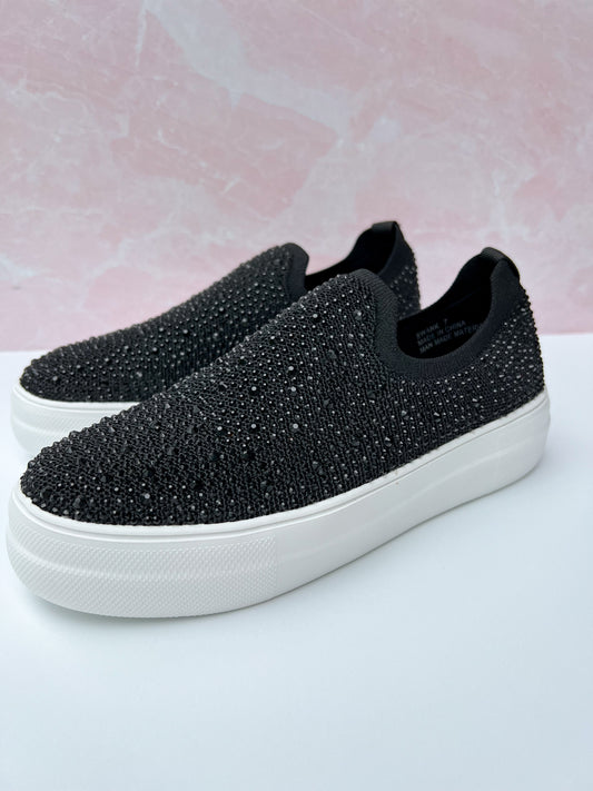 Corky's Swank Sneaker - Black Crystal