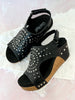 Corky's Docie Doe Wedge - Black - Final Sale