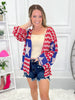 For The Stars And Stripes Knit Cardigan - Final Sale