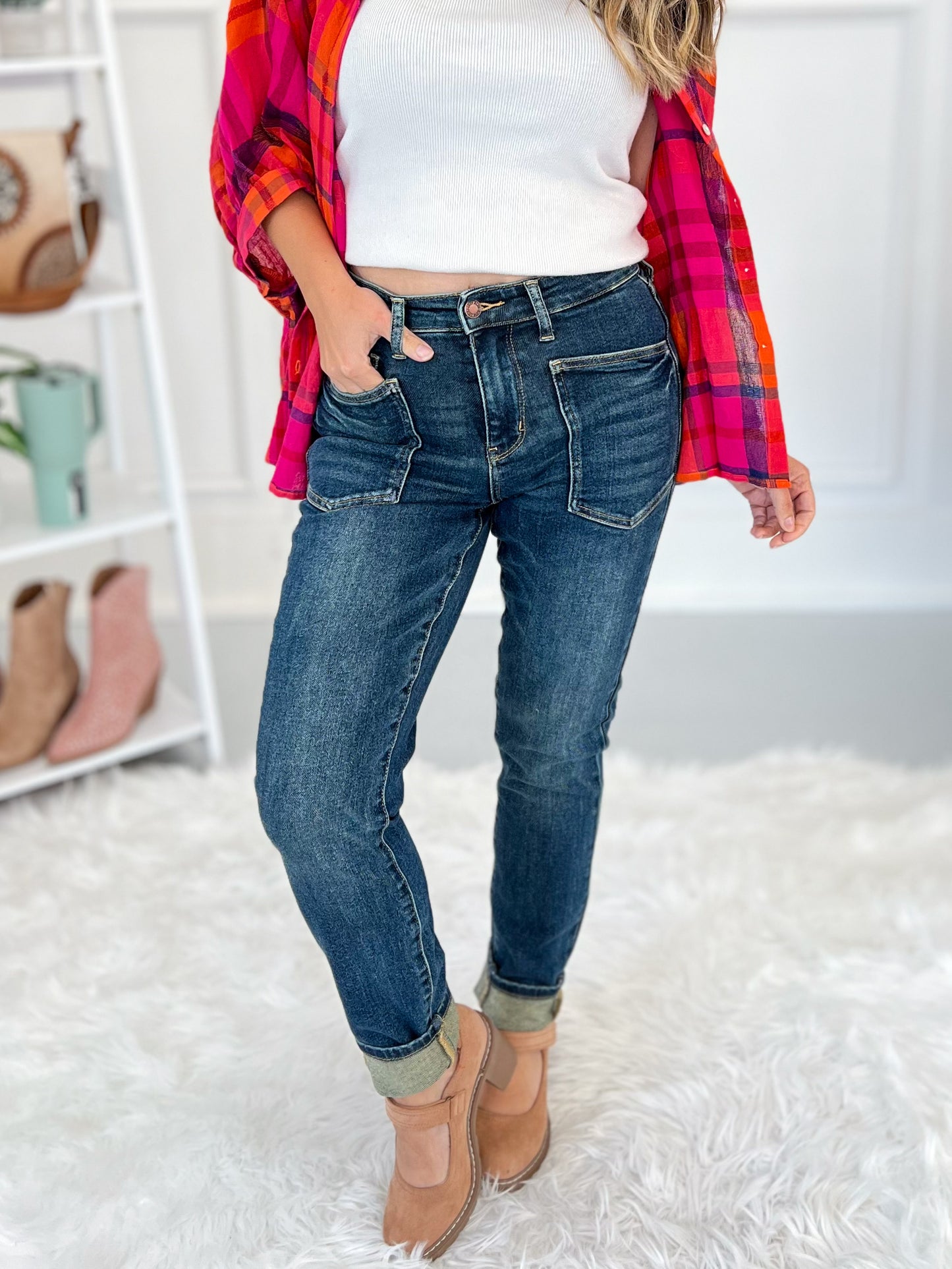 Judy Blue - Classic Relaxed Fit Denim Jeans