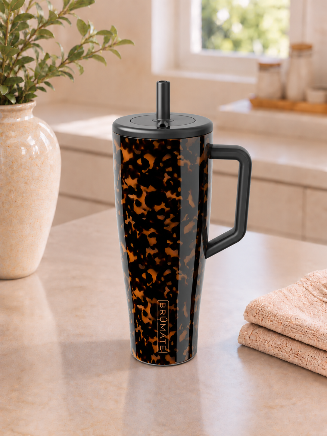 40oz Brumate Era Mug - Tortoise Shell