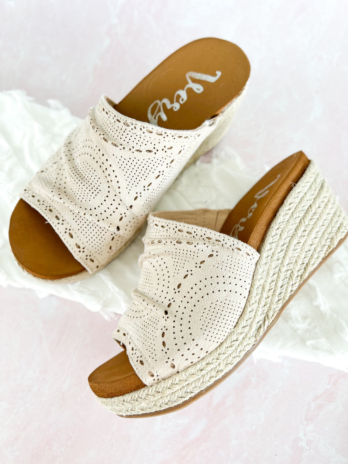 Very G Marie Sandal - Cream - Final Sale