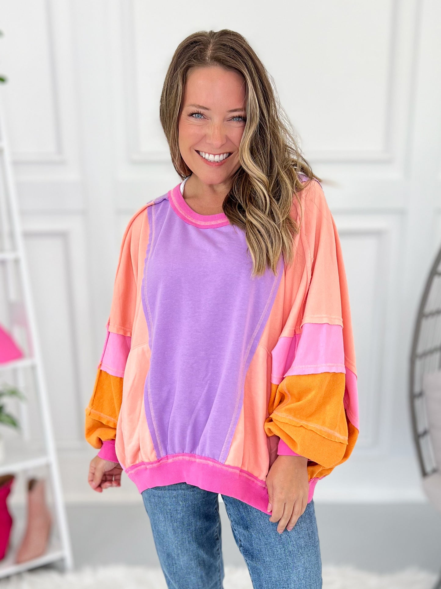 Summer Nights Paradise Pullover Top - Final Sale