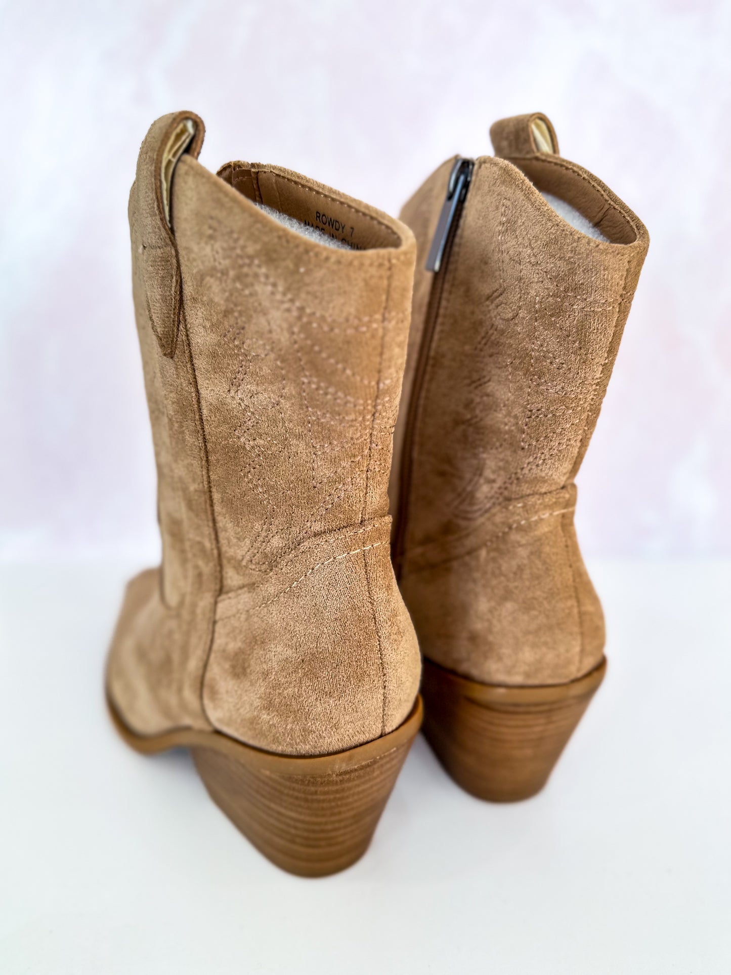Corky's Rowdy Boot - Camel Suede