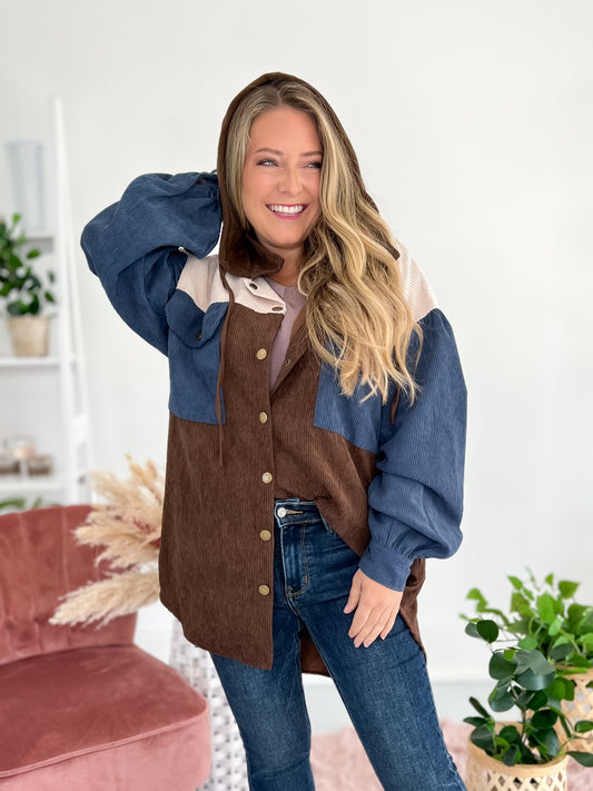 Great Spaces Button Down Jacket