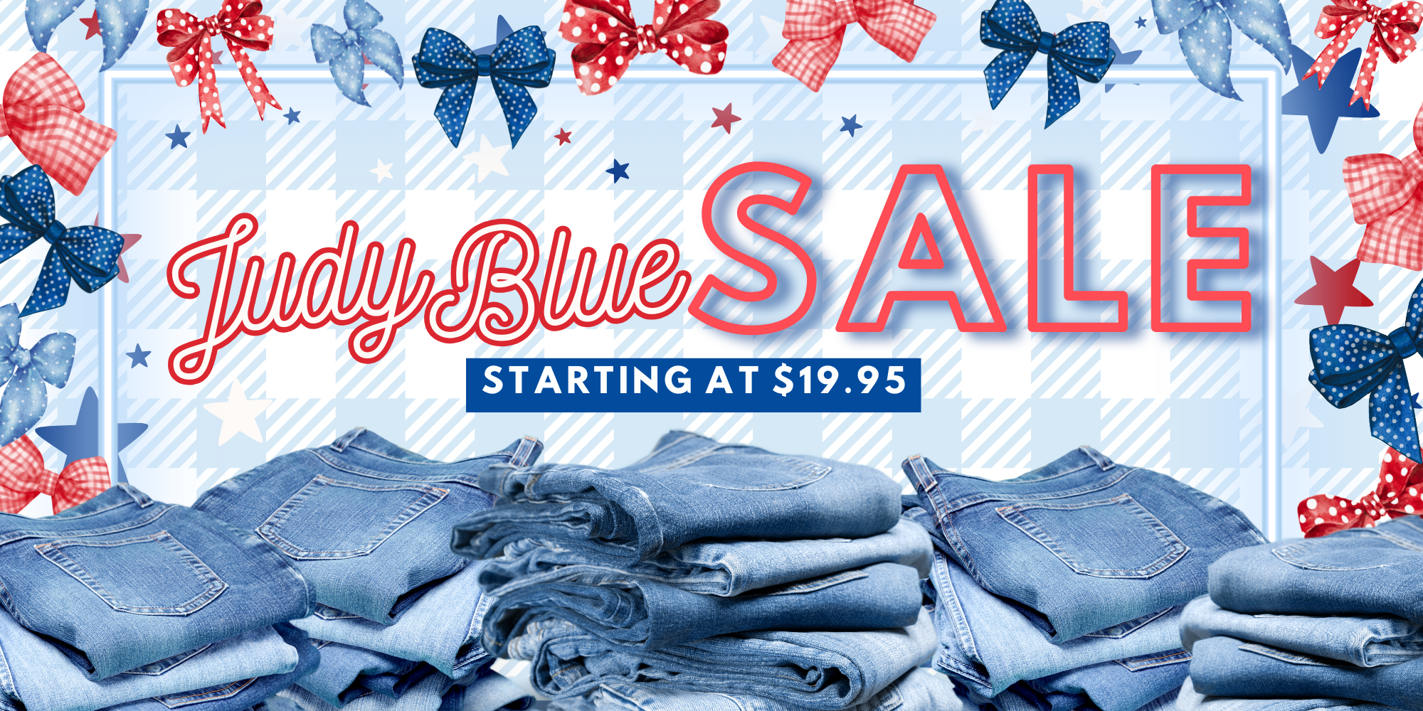 Shop hundreds of pairs of Judy Blue jeans on sale starting at just $19.95. Boutique denim, size 0-24W