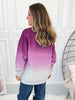 Ombre Cozy Cord Sweatshirt - Final Sale